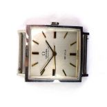 A gentleman's stainless steel De Ville automatic wristwatch movement by Omega,