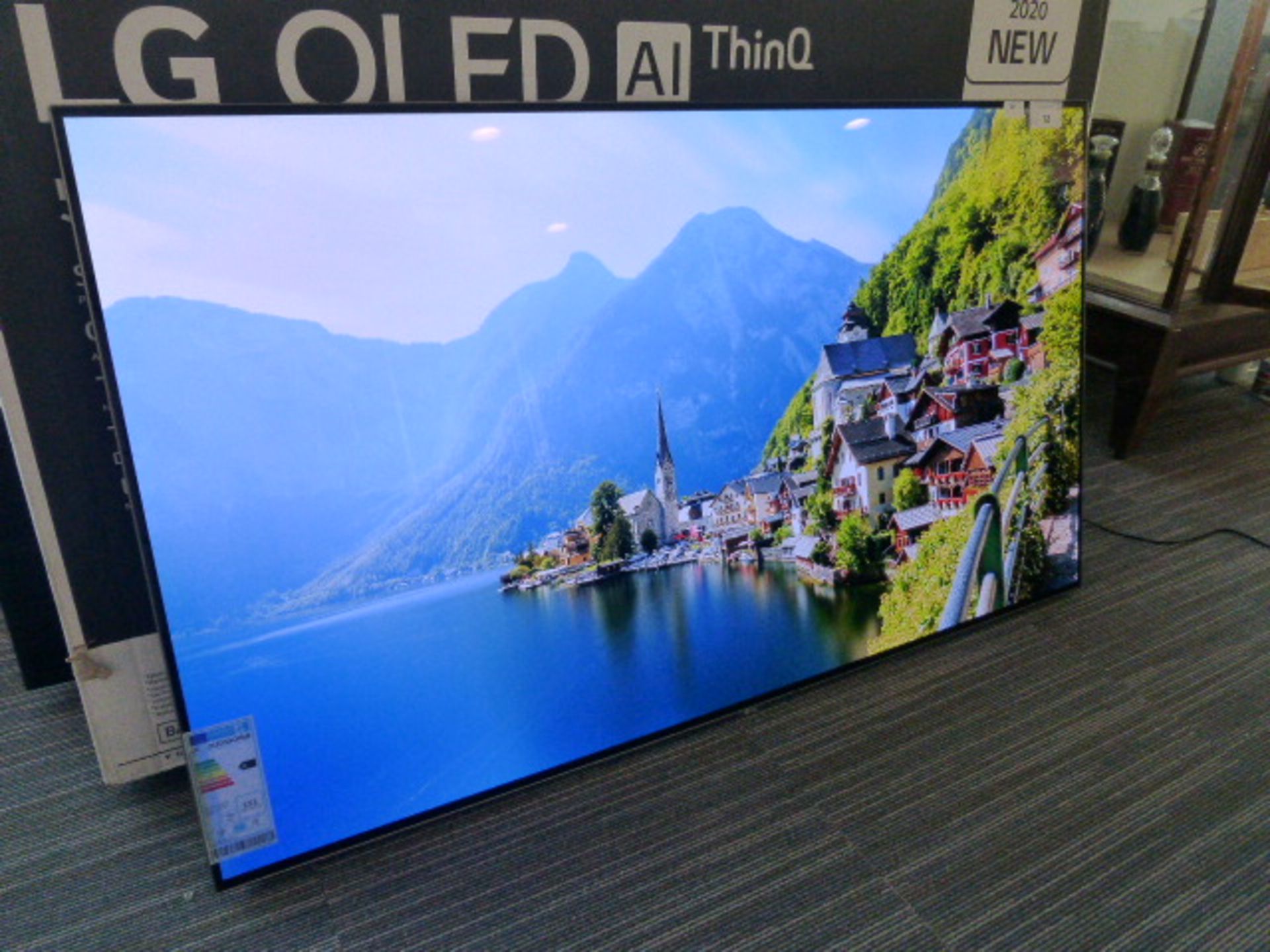 55'' LG OLED 4K Ultra HD TV D55CX5LB ( No Stand, Item has screen burn on bottom right of screen) Inc