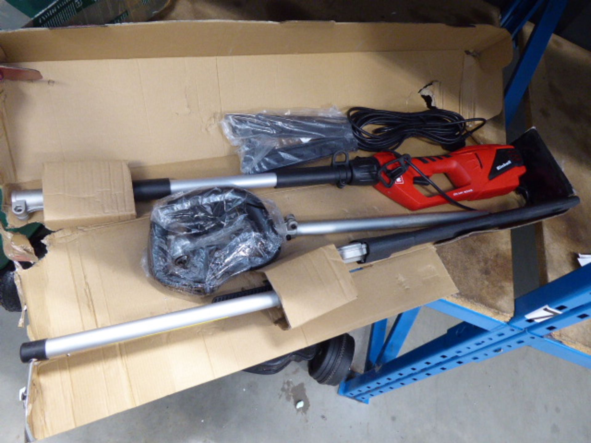 4054 - Einhell electric long reach hedge cutter