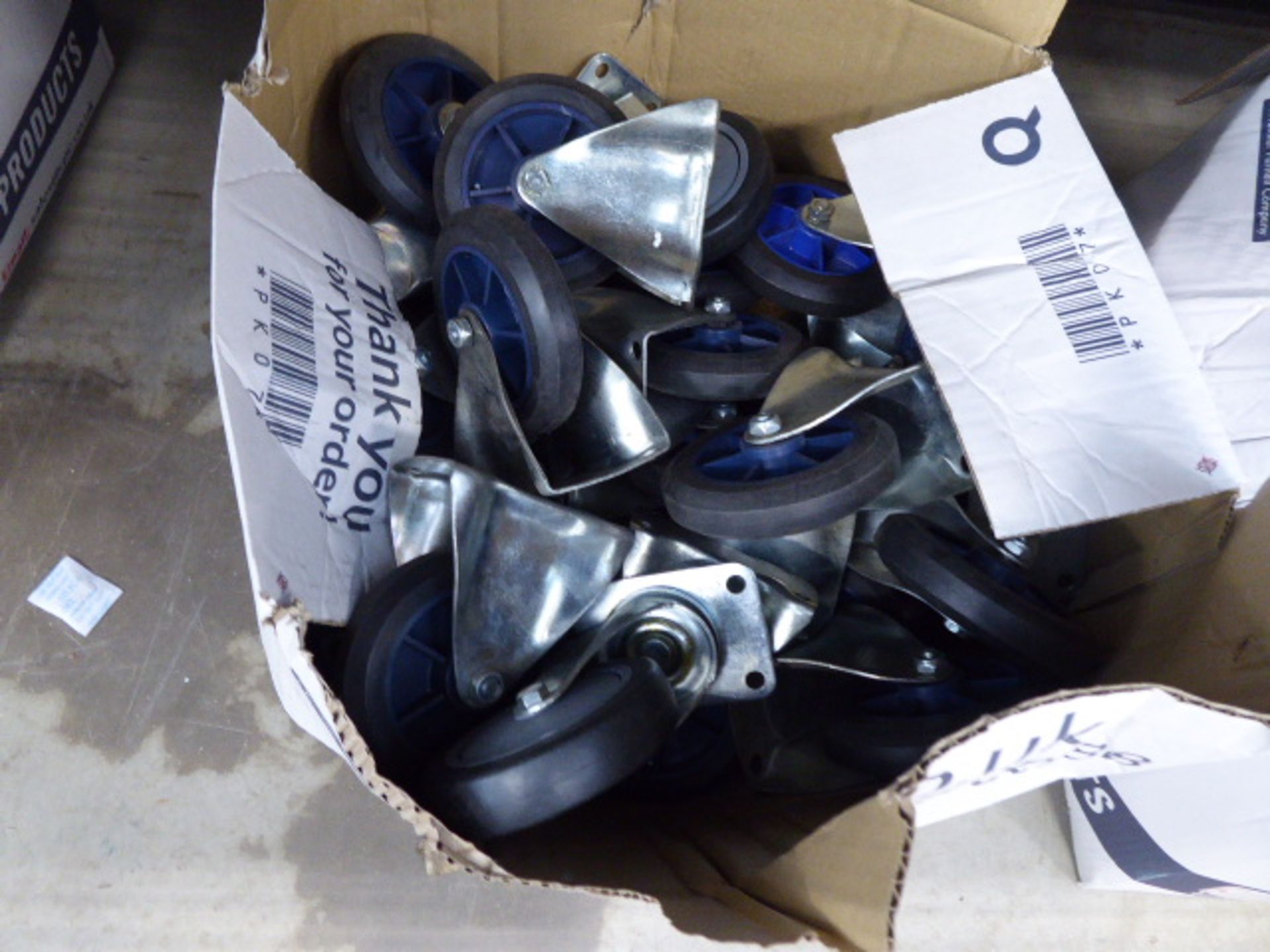 Large box of castors