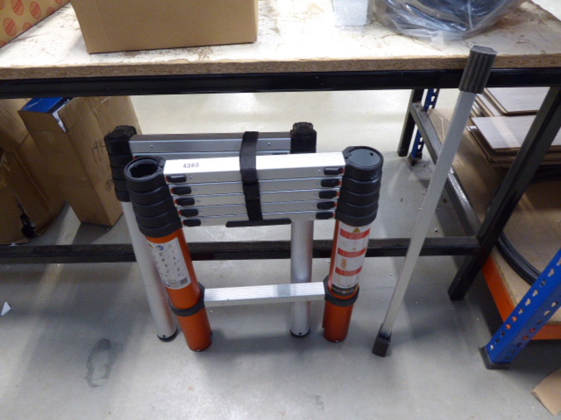 Batavia telescopic ladder in 2 parts