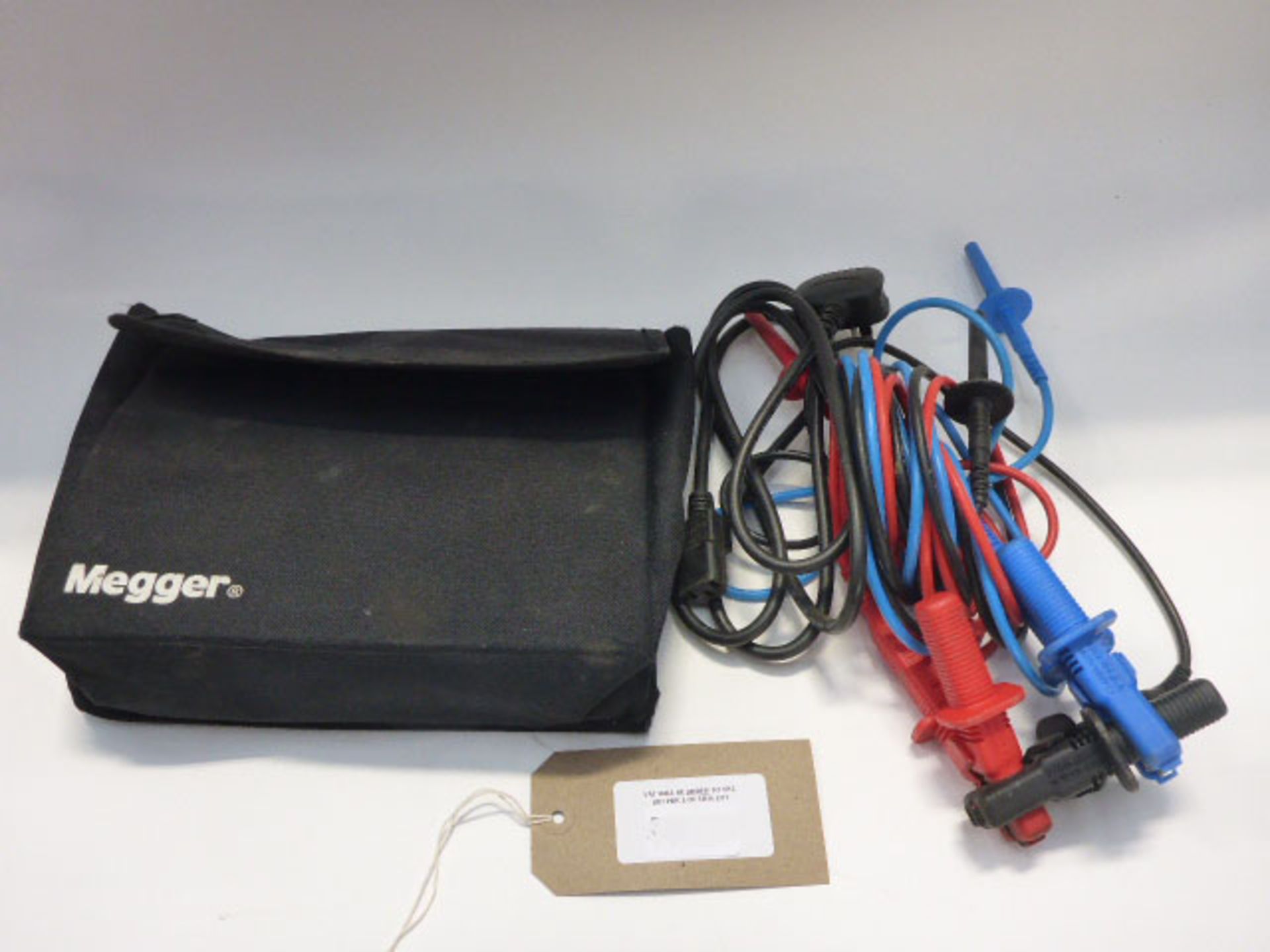 4606 Megger testing kit bag and leads