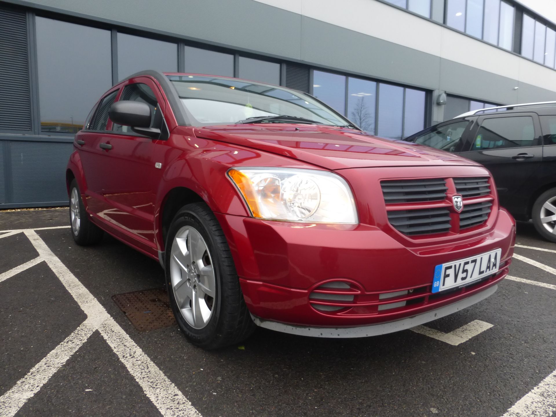 FV57 LAA (2008) Dodge Caliber SE, Petrol in red MOT: expired 2/11/2020