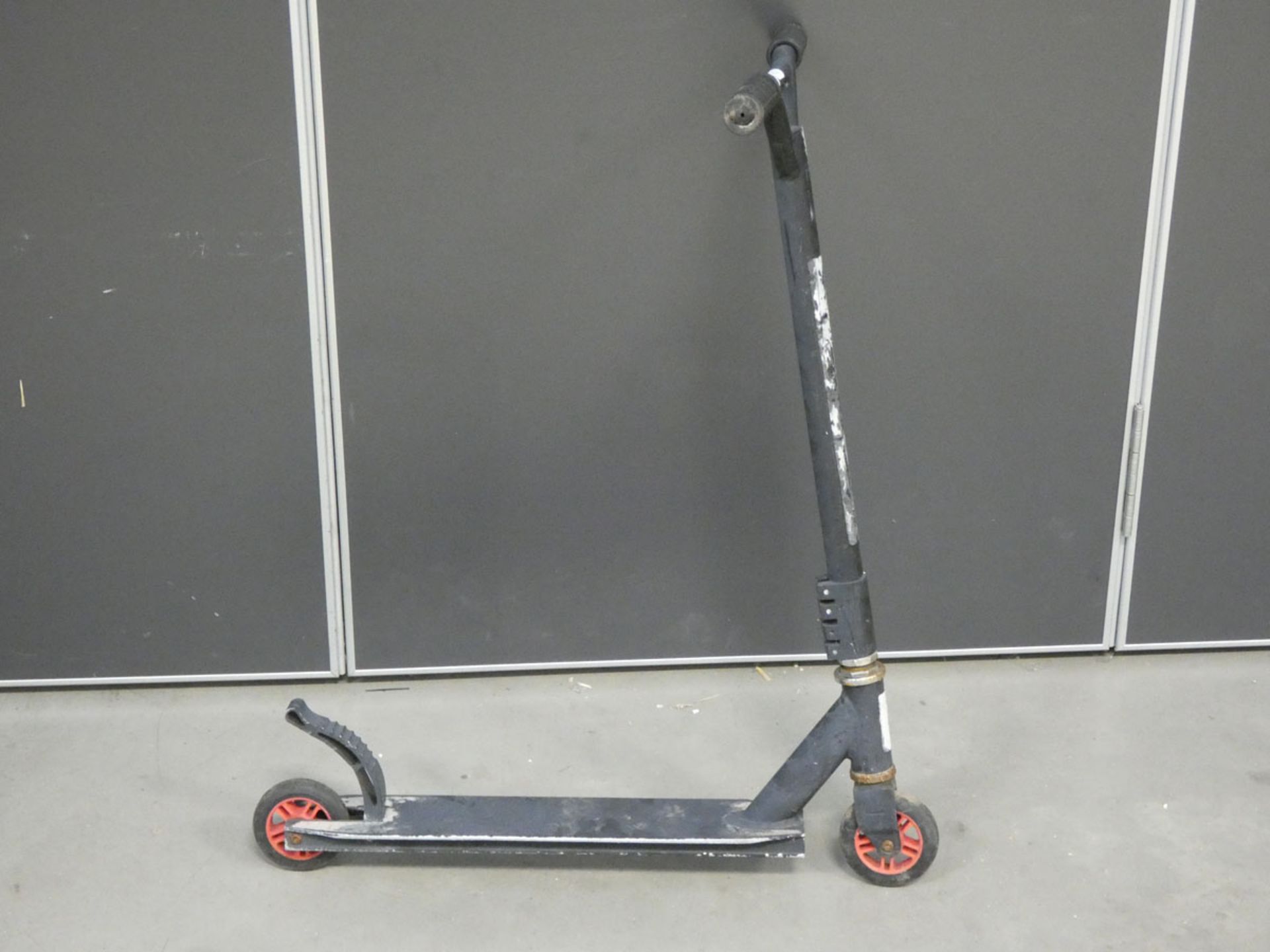 Small black scooter