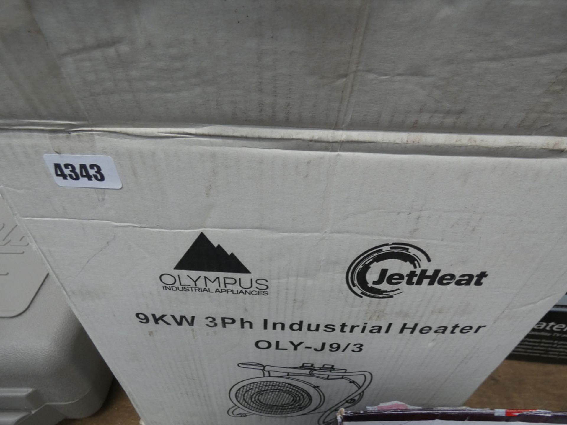 A boxed heater