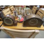 Two 1930's mantel clocks