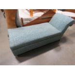 5404 Floral teal coloured daybed