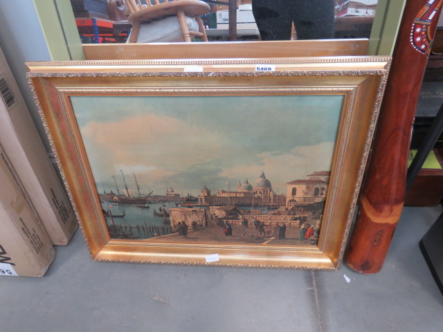 A Canaletto print