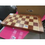 A chess board and pieces (AF)