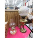 3 oil lamps