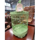 (22) Painted birdcage