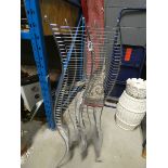 Stainless steel CD rack