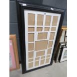 Large multi-panelled photo frame