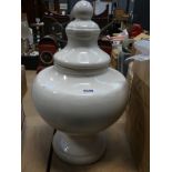 A large lidded pot