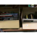 4 boxes containing David Attenborough and other reference books