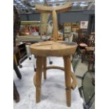 Rustic stool