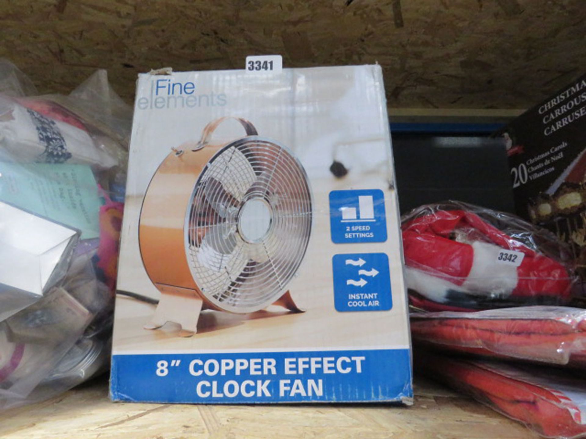 2 Fine Element copper effect fans