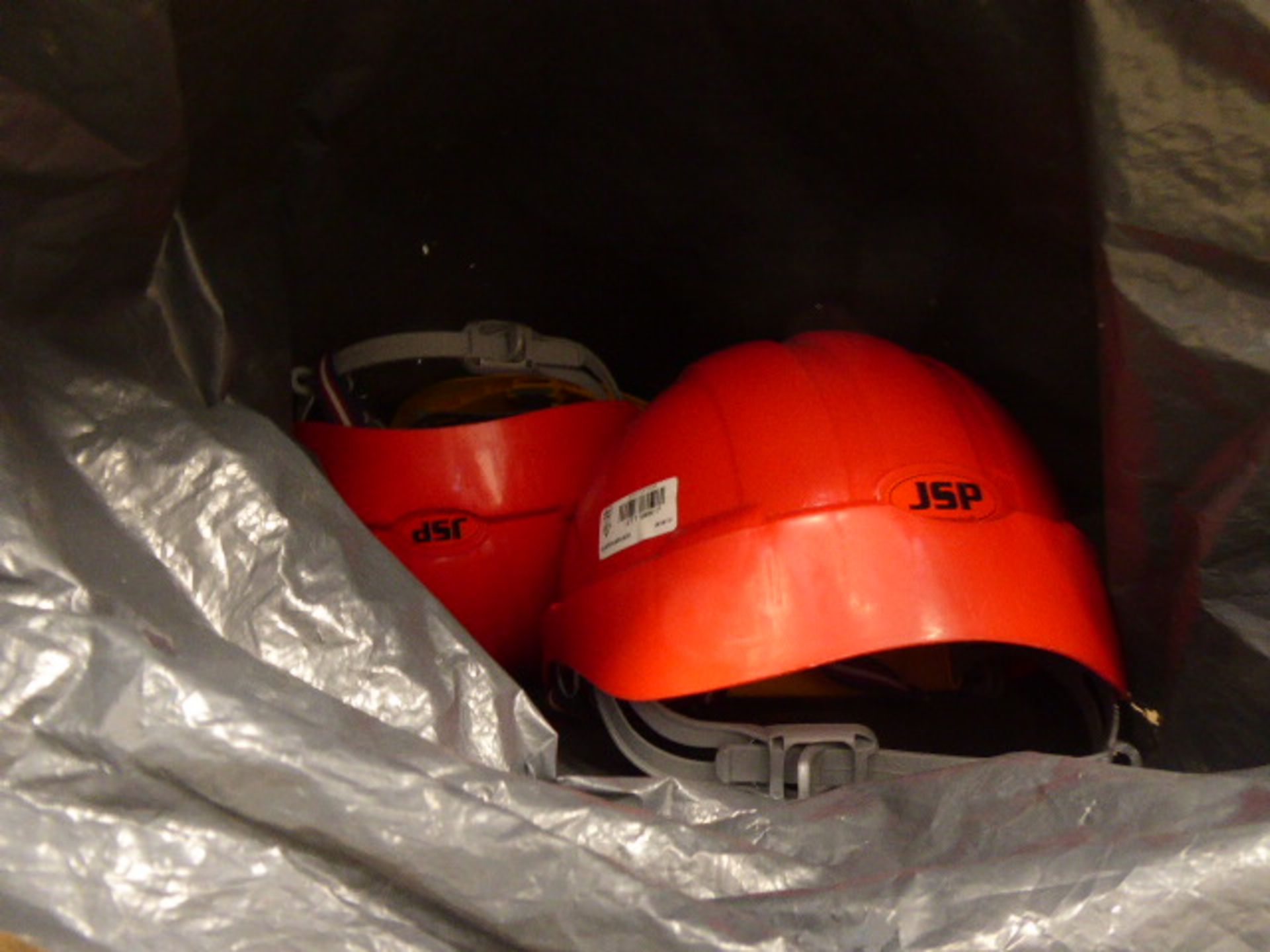 Bag of hard hats