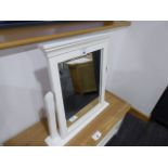 Florence White Painted Dressing Table Mirror (98)