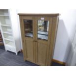 Wessex Smoked Oak Extra Large Tall Drinks Cabinet (67)