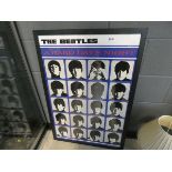 Beatle's poster A Hard Day's Night