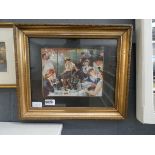 5442 - Print of Renoir's boating party