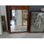 5080 - Mirror in inlaid frame