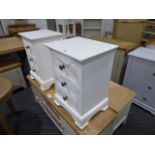 Banbury White Painted Large Bedside Table (6)