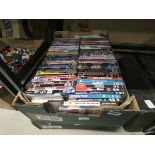 2 Boxes containing DVDs