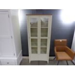 Malvern Shaker Ivory Painted Oak Display Cabinet (43)