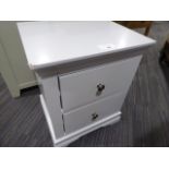 Florence Grey Painted Large Bedside Cabinet (58)