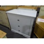Florence White 3 Drawer Chest (30)