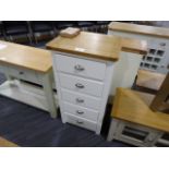 Portland White 5 Drawer Tallboy (47)