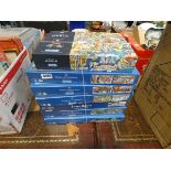 Stack of 7 jigsaw puzzles
