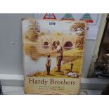 Reproduction Hardy brothers painted sign