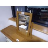 Rutland Oak Dressing Table Mirror (17)