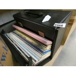 5574 - Box containing vinyl records
