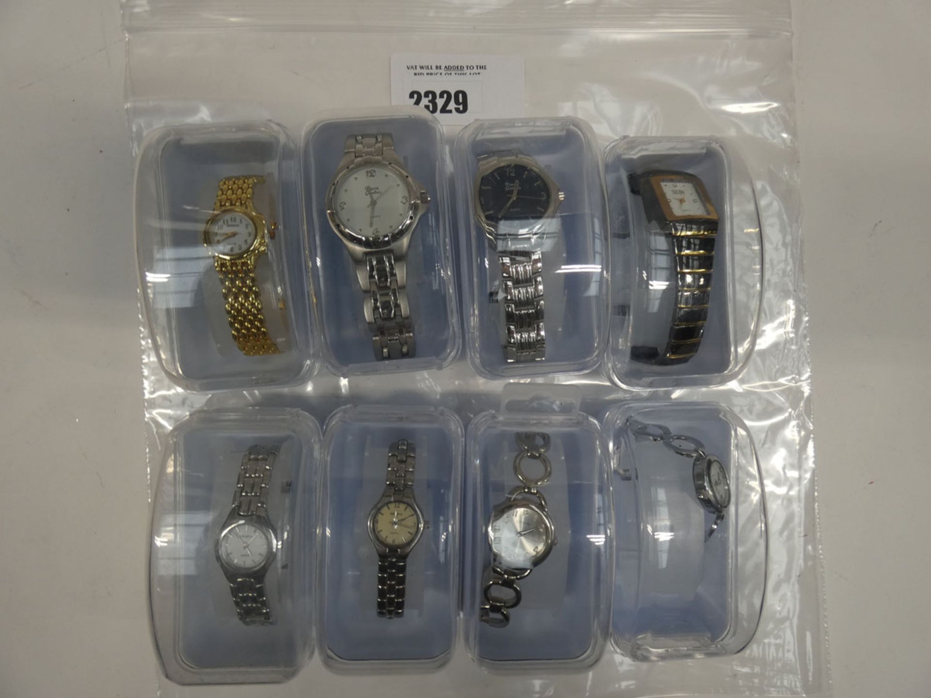 8 boxed ladies wristwatches