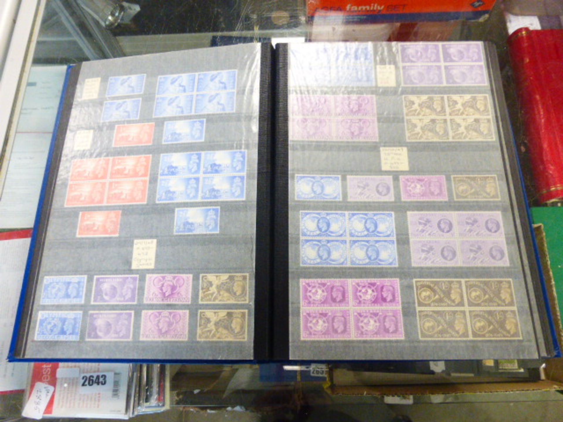 GB stamp collection inc. dates from 1841-1970
