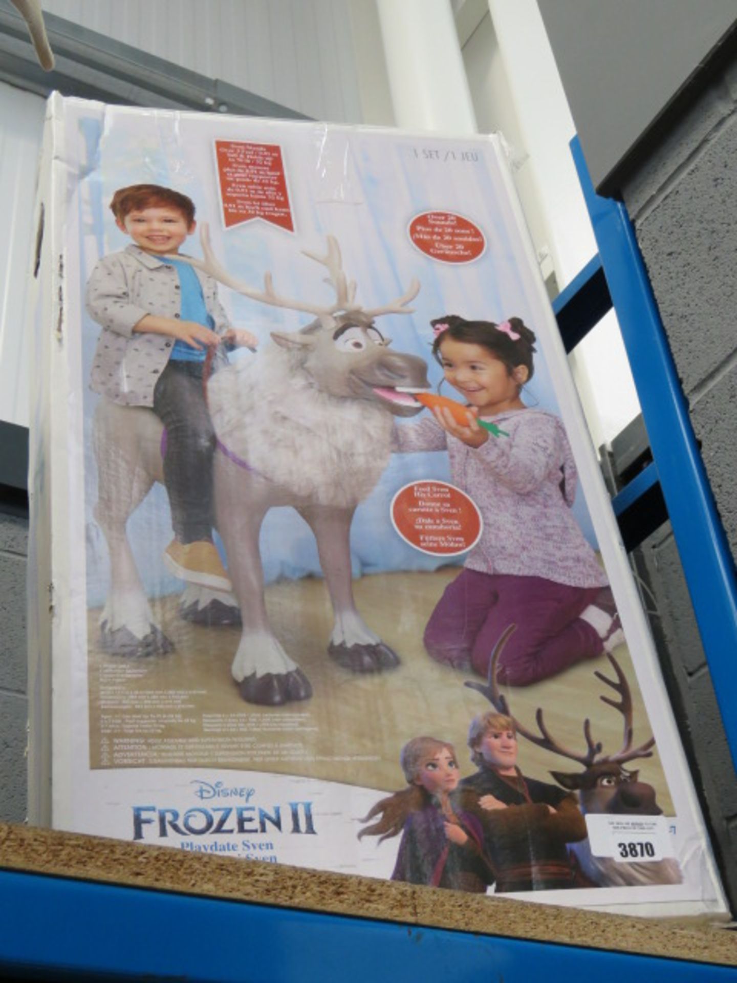 Box Disney Frozen play date 7 sit on toy