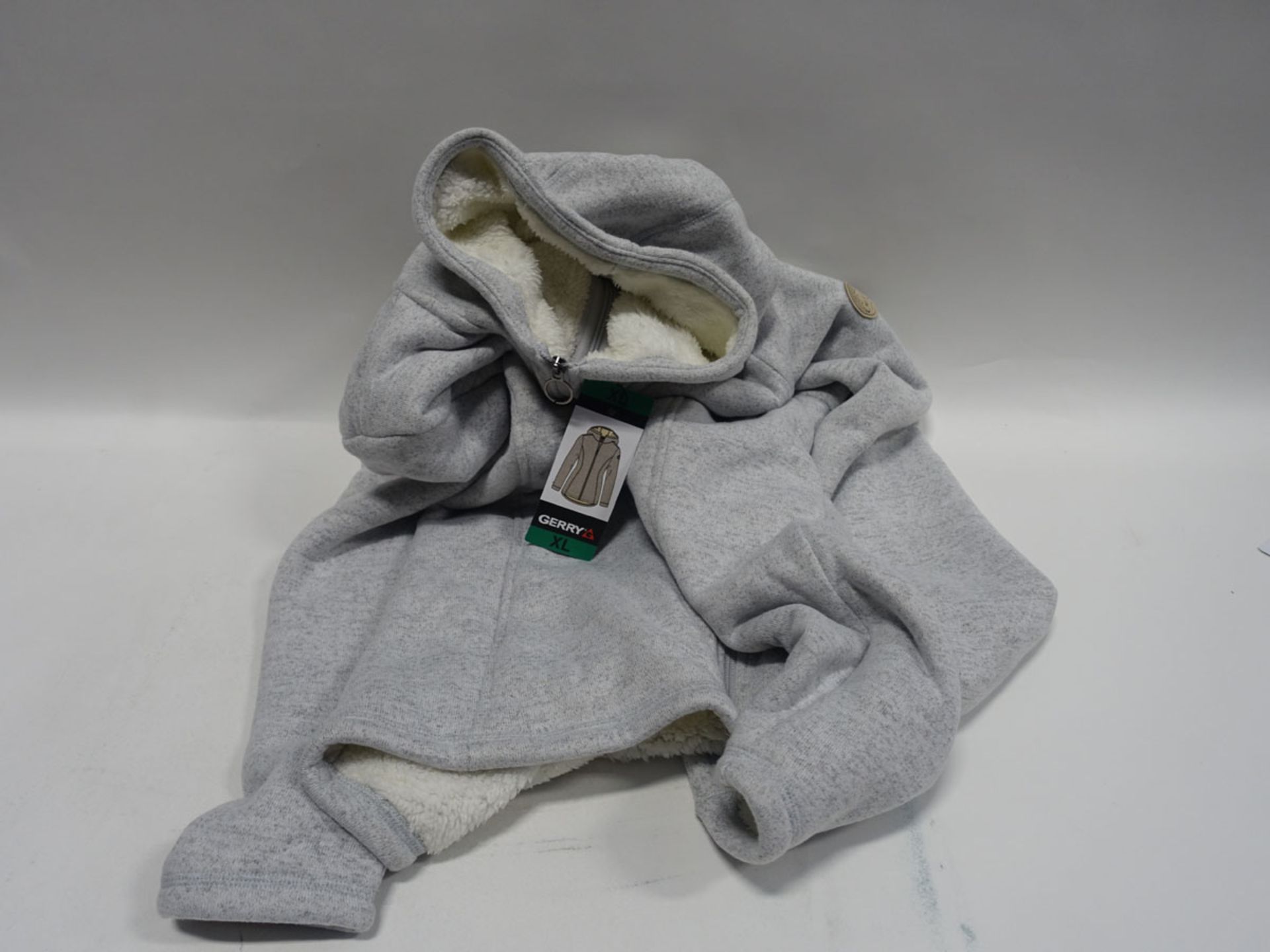 Grey XL hoodie by Jerry