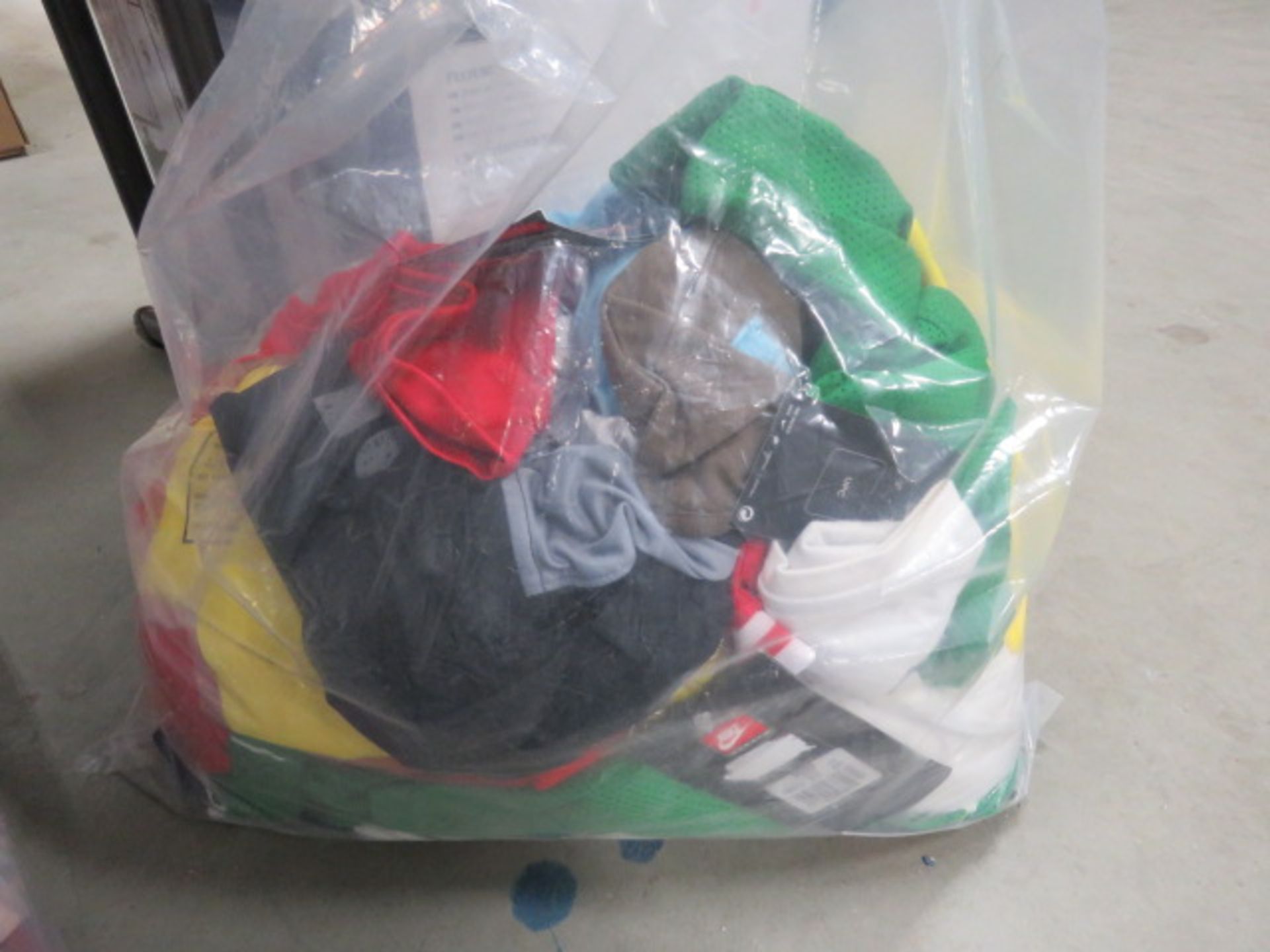 Bag of mixed assorted Nike tops