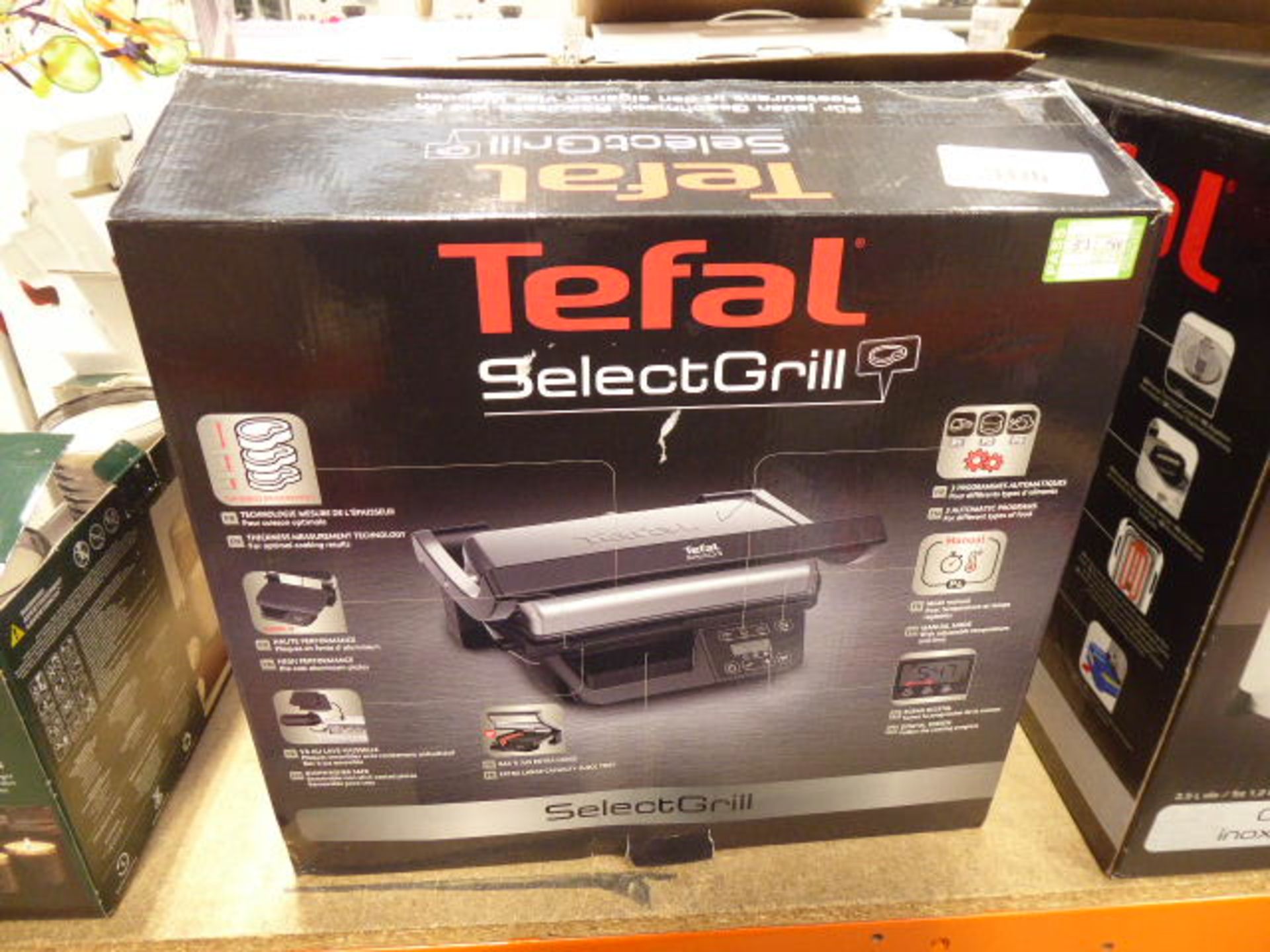 Boxed Tefal Select grill