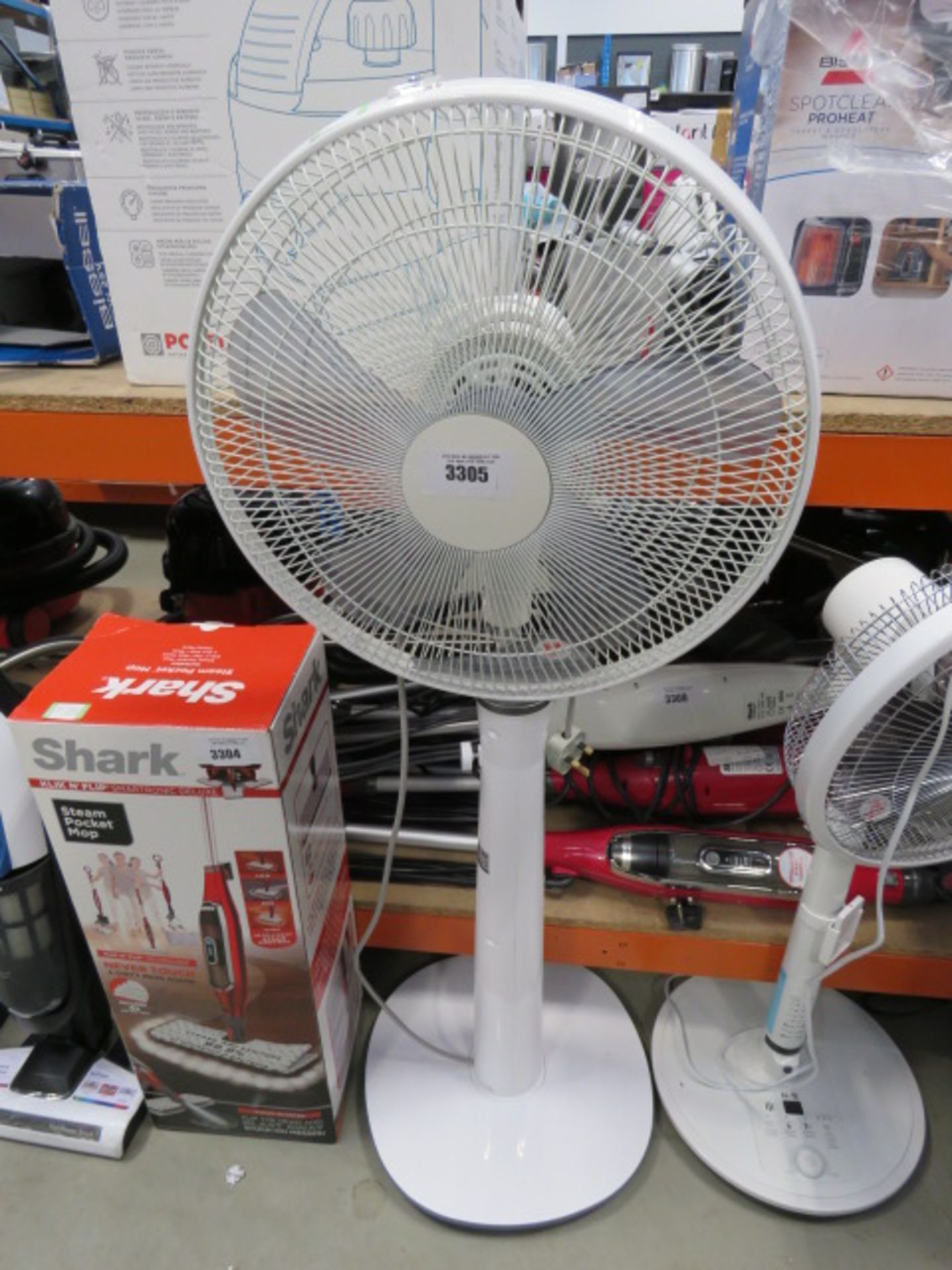 (80) Upright pedestal fan no remote