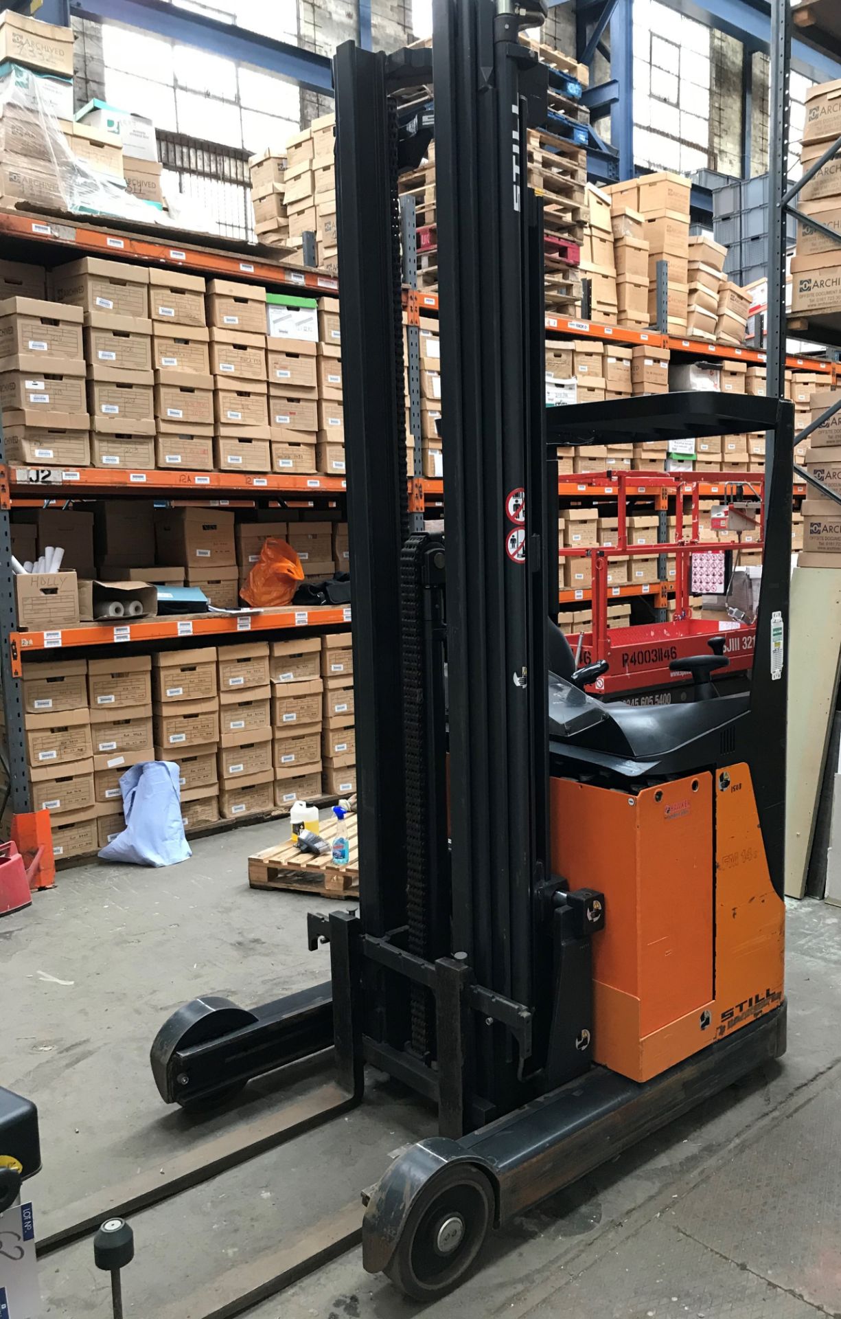 A Still FM14I Electric Fork Lift Reach Truck No.611879001508 (1/2007), 1400kg capacity, 2740kg - Image 2 of 10