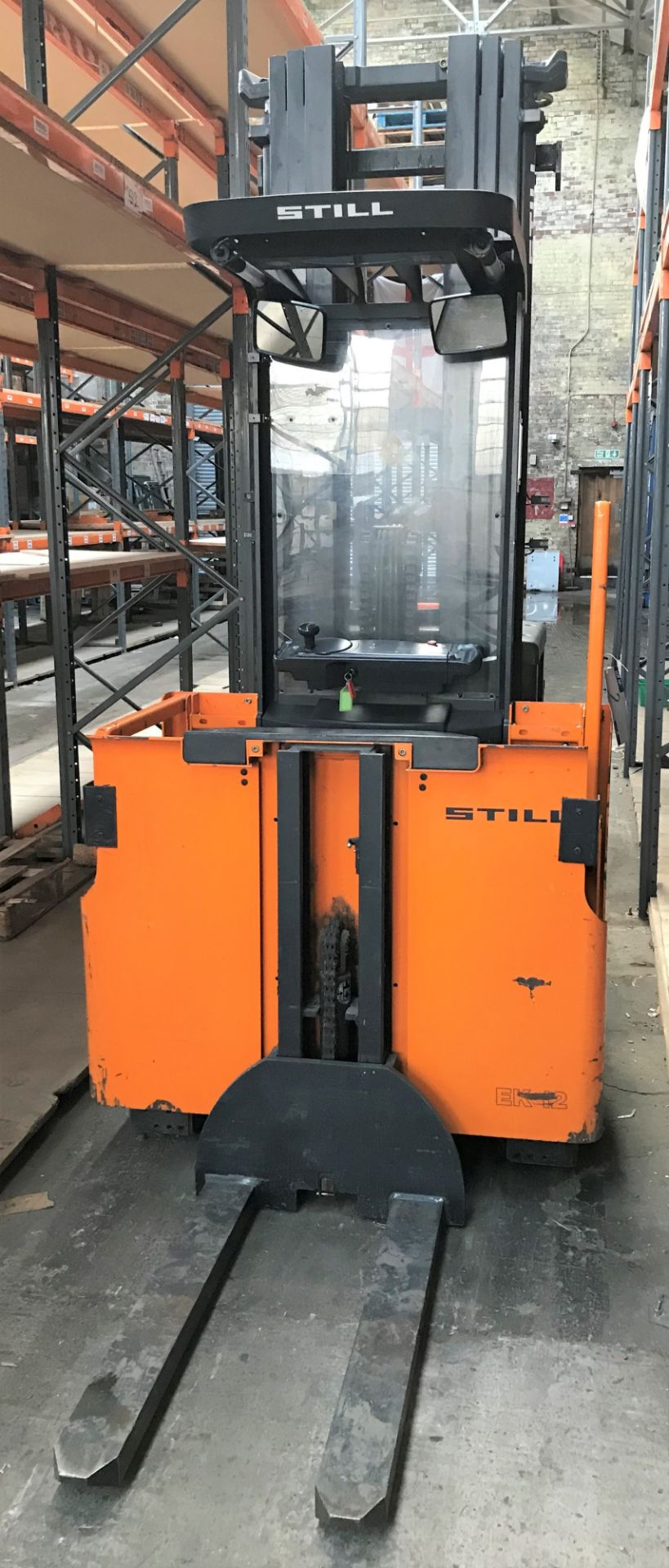 A Still EK12 Electric High Level Order Picker No.61 2116 0 00763 (2/2004), 1200kg capacity, 2880kg