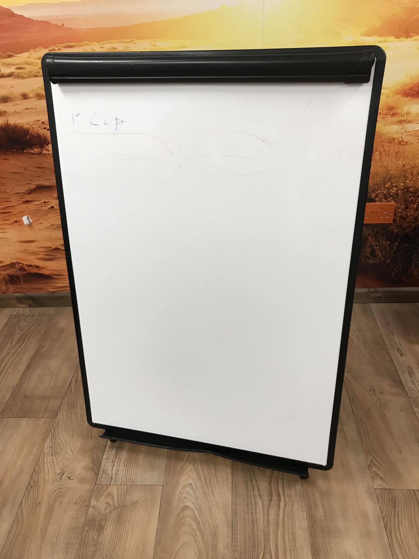 A Q Connect KFO4173 Flipchart Easel, 1040mm x 700mm (located at ADA Support, 178 Burnley Road, Wier,