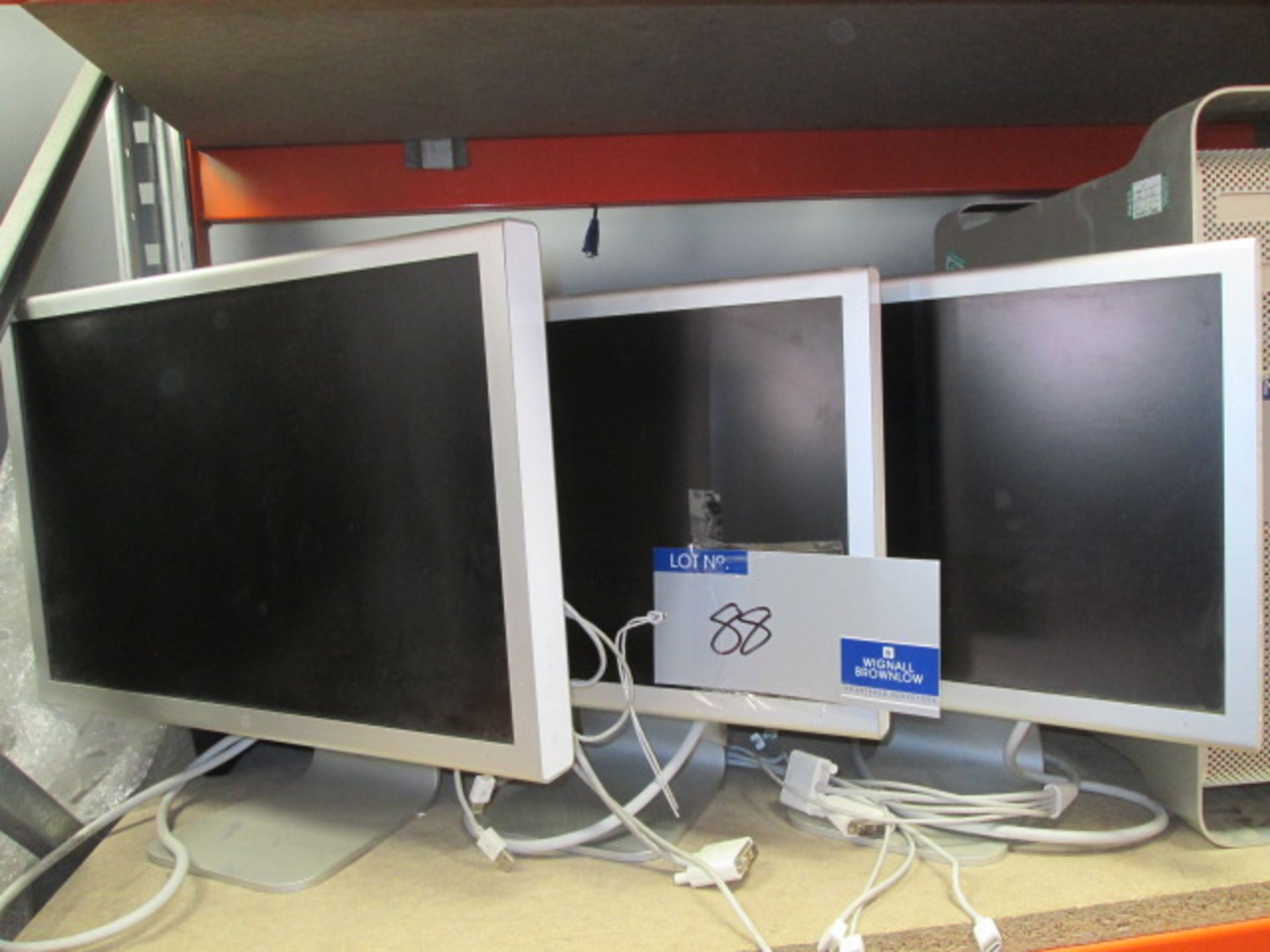 3 Apple Monitors no psu (located at ADA Support, 178 Burnley Road, Wier, Bacup, Lancashire, OL13