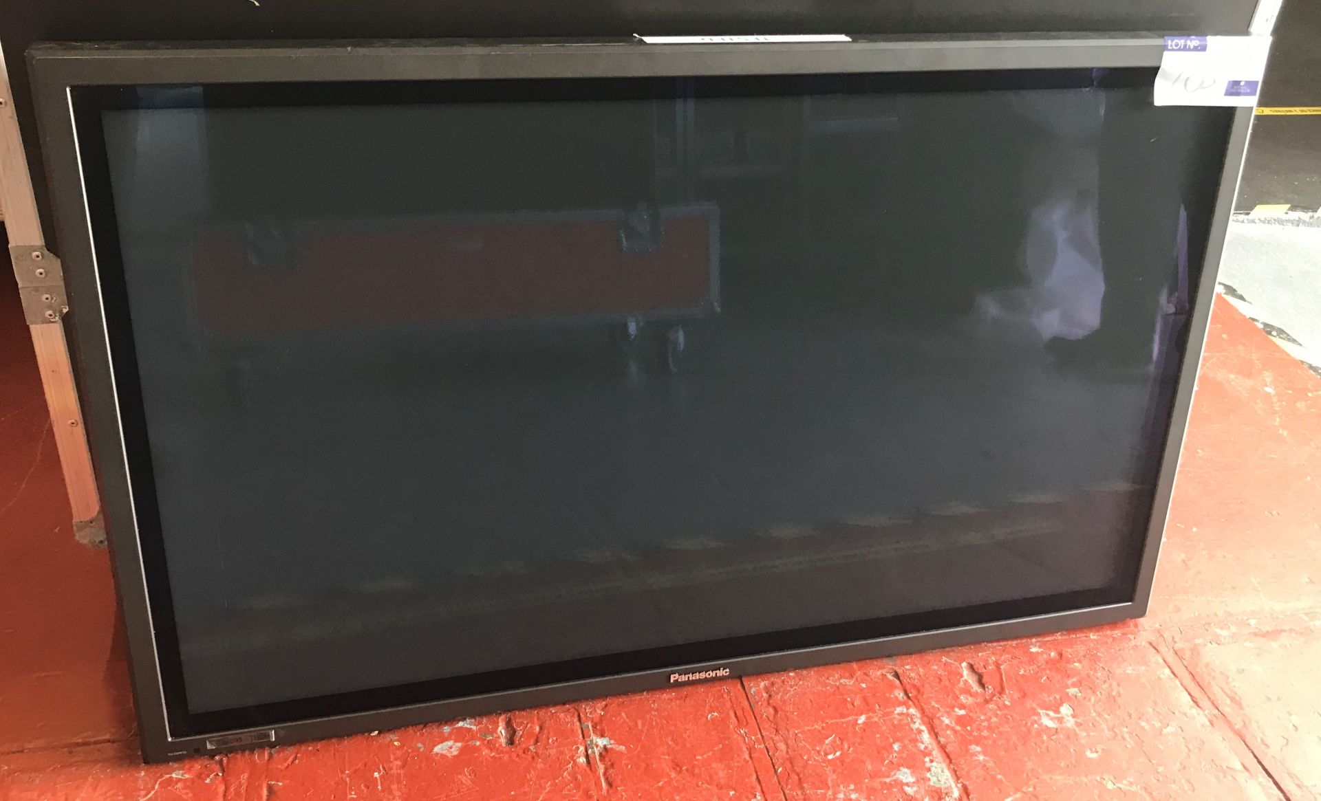 A Panasonic TH-50PF10EK 50in Plasma Screen No.FC-8340054 (located at Unit D10, Carrington Business