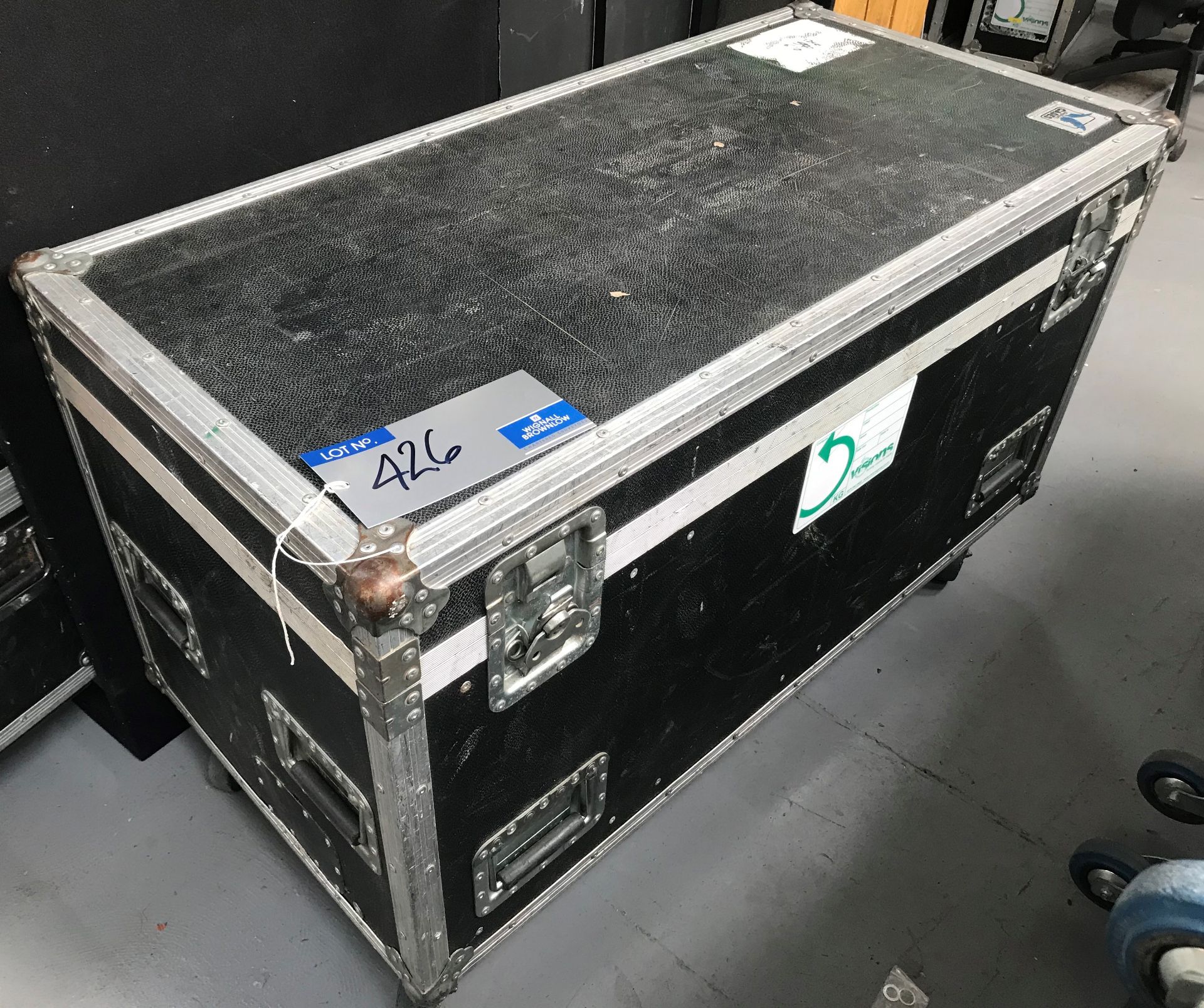 An Amptown Mobile Flight Case for Cable, 1200mm x 580mm x 610mm (located at Unit 54 Westbrook